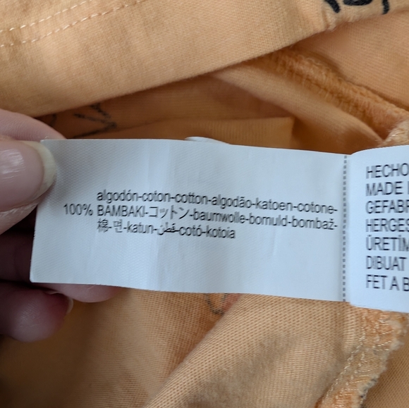 ZARA Boys Beach Theme Orange Sleeveless Shirt Size 8-9 - Picture 6 of 7